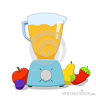 Colorful blender Vector Illustration