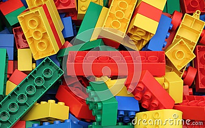 Colorful Blocks Stock Photo