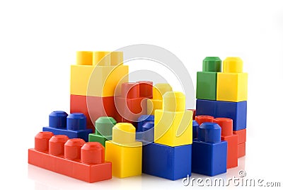 Colorful blocks Stock Photo