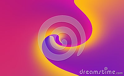 Colorful blur red yellow swirl background Stock Photo