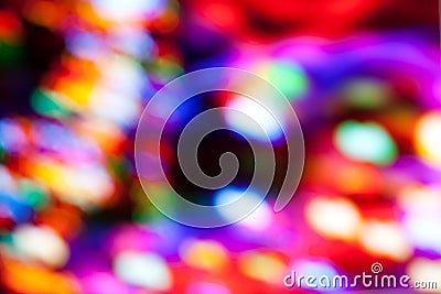 Colorful blured lights Stock Photo