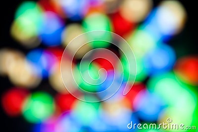 Colorful blured lights Stock Photo