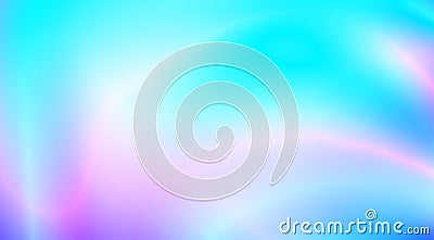 Colorful blurred background with aqua and light violet color stains. Vector graphics Stock Photo