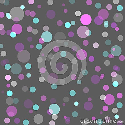 Colorful bokeh background. Vector illustration. Stock Photo