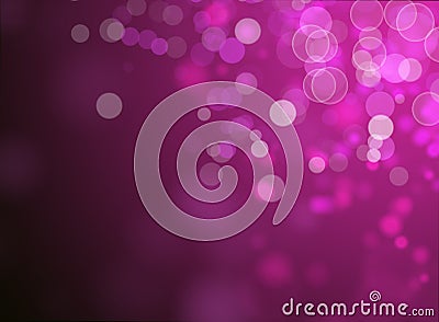 Colorful blur sweet bokeh purple background and wallpaper Stock Photo