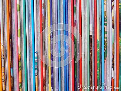 Colorful Books Stock Photo