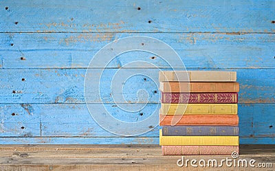 Colorful books Stock Photo