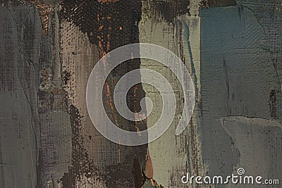 Colorful brown abstract painted canvas texture. Color art. Stock Photo