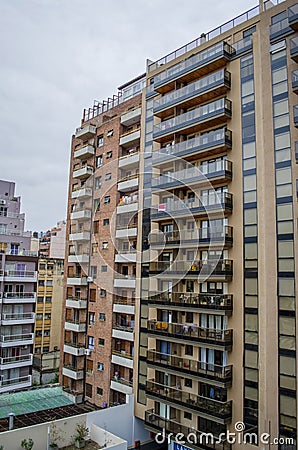 Colorful buldings facades Stock Photo