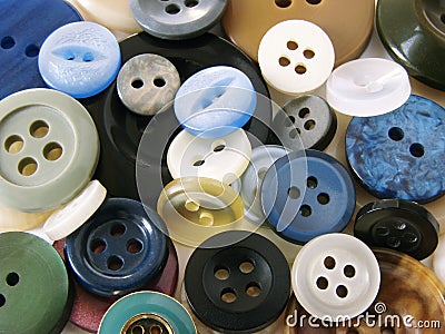 Colorful buttons Stock Photo