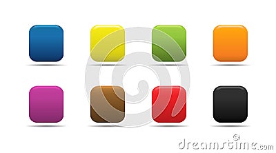 Colorful buttons Stock Photo