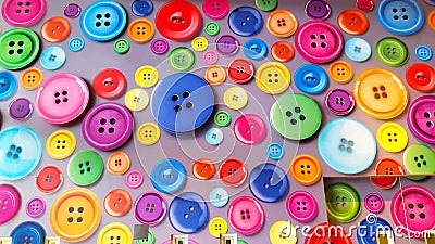 Colorful Buttons Stock Photo