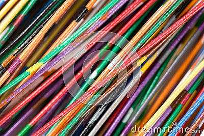 Colorful Cable Stock Photo