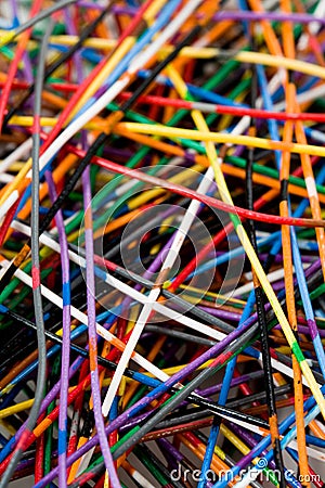 Colorful Cable Stock Photo