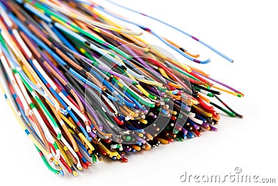 Colorful Cable Stock Photo