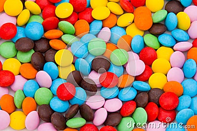 Colorful candies Stock Photo