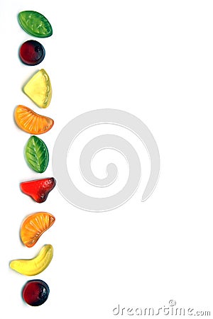 Colorful candies Stock Photo