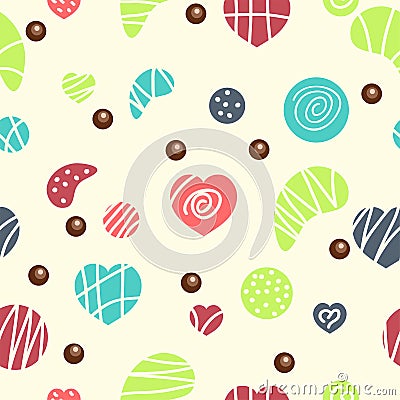 Colorful candies Vector Illustration