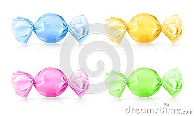 Colorful candies, vector illustration Vector Illustration