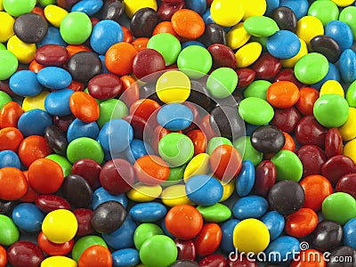 Colorful candy Stock Photo