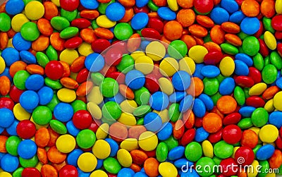 Colorful candy background Stock Photo