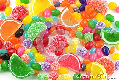 Colorful Candy Background Stock Photo