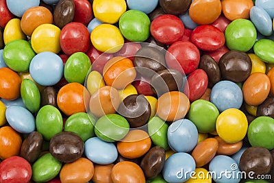 Colorful candy Stock Photo