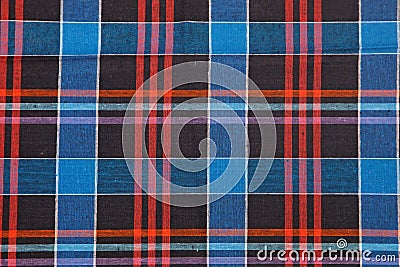 Colorful checkered texture background Stock Photo