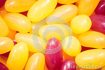 Colorful children`s candy. Multivitamins close up. Stock Photo