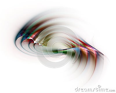 Colorful circular motion Cartoon Illustration