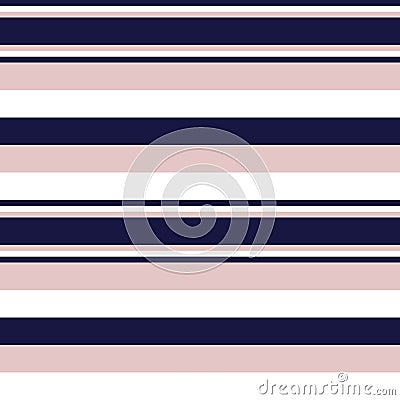 Colorful Classic Modern Stripe Pattern Vector Illustration