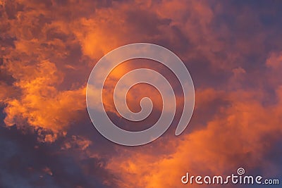 Colorful Clouds Stock Photo