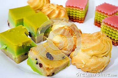 Colorful Dessert Stock Photo