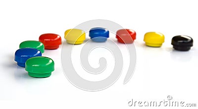 Colorful dots Stock Photo