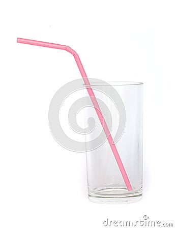 Colorful drinking straws. Stock Photo