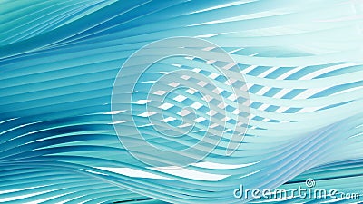 colorful dynamic curved blue stripes and lines, Abstract smooth wavy cables, geometric Technology, ribbons Stock Photo