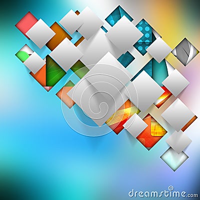 Colorful elegant on abstract background Stock Photo