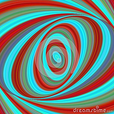 Colorful ellipse digital art background Vector Illustration