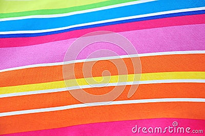 Colorful fabric wallpaper Stock Photo