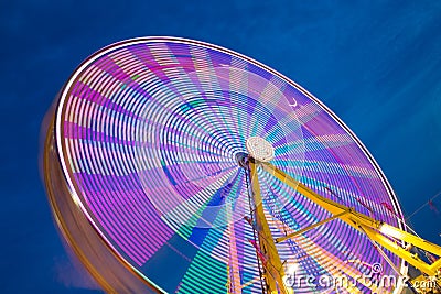 Colorful Ferris Wheel Stock Photo