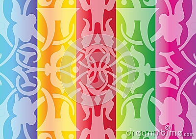 Colorful Floral background Stock Photo