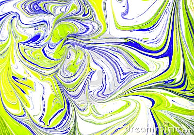 Colorful fluid painting abstract texture, art technique. Stock Photo