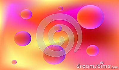 Colorful Fluidity Dynamical Background Vector Illustration