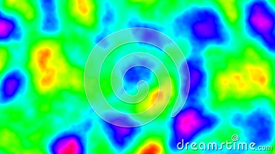Colorful fractal noise effect background Cartoon Illustration