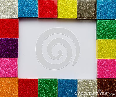 Colorful frame Stock Photo