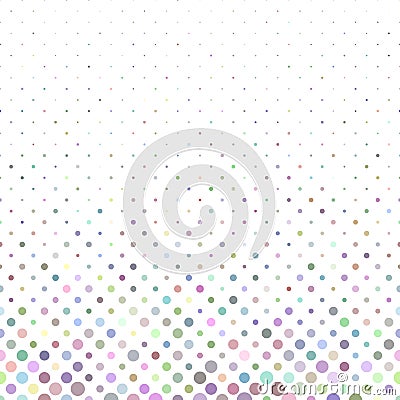 Colorful geometric circle pattern background design Vector Illustration