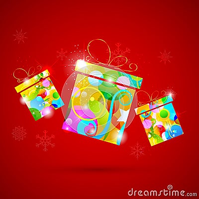 Colorful Gift Vector Illustration