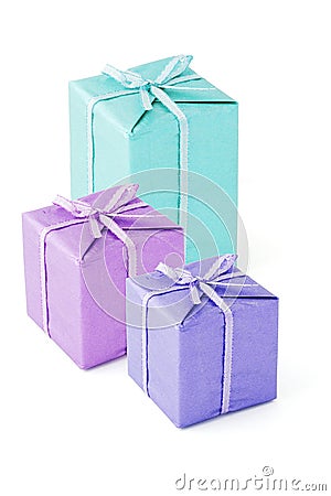 Colorful Gift boxes Stock Photo