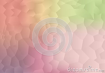 Colorful gradient background. Bubble textured web template Vector Illustration