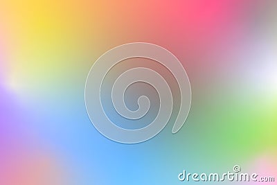 Colorful gradient blur bright colors shading illustration abstract for background Cartoon Illustration